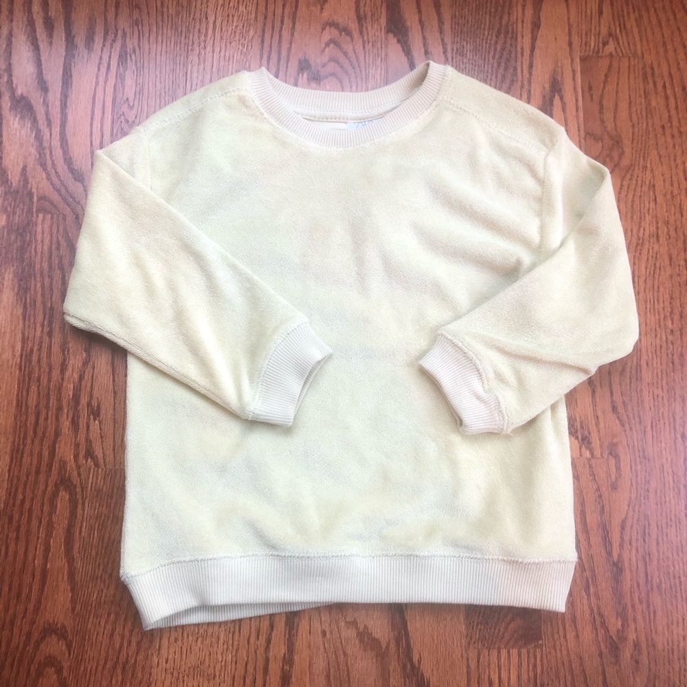 NEW Zara Terry Sweatshirt 3-4 Years